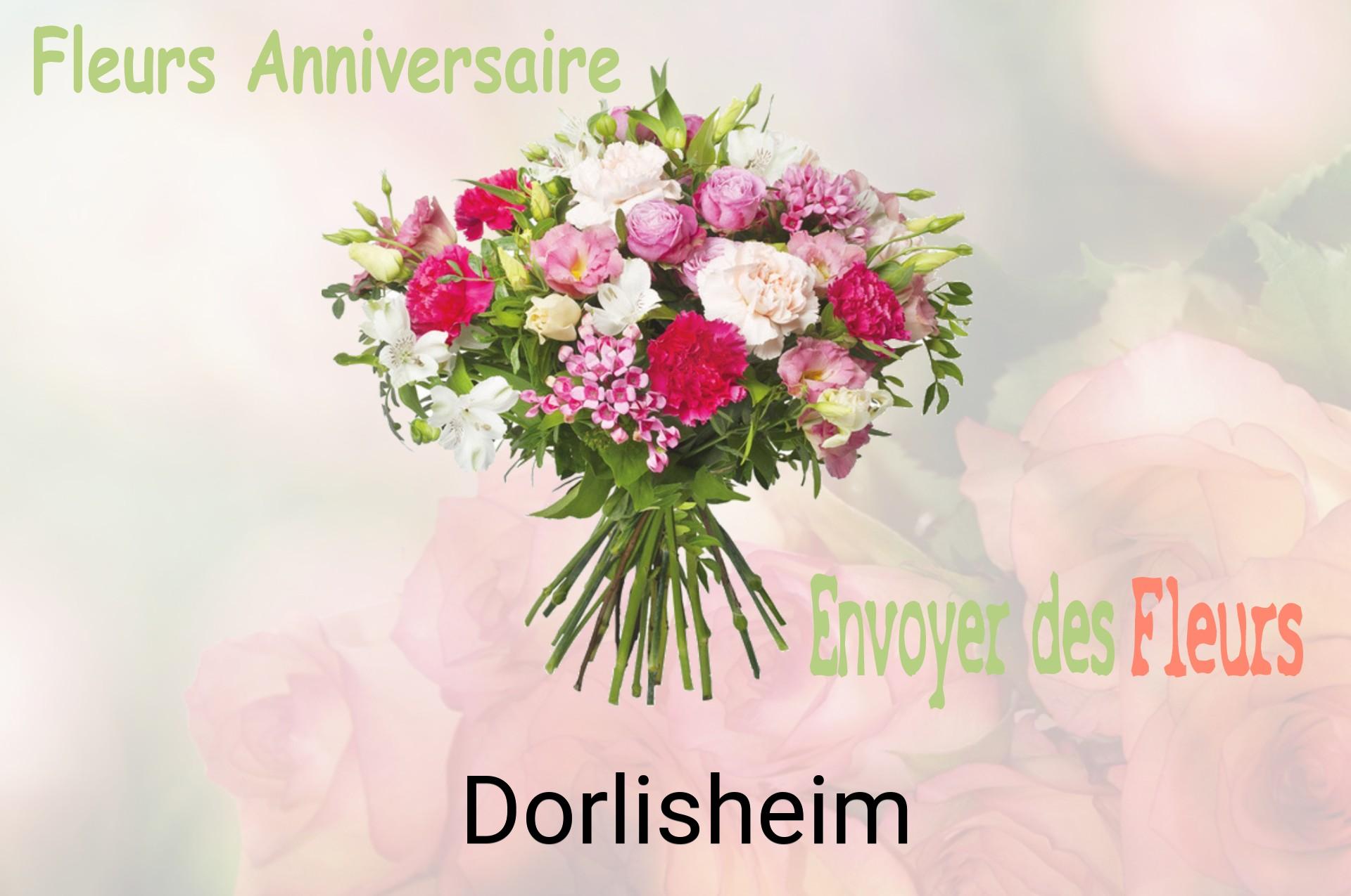 Bouquet de fleurs d’anniversaire livré à Dorlisheim